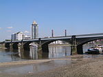 Cremorne Bridge, West London Extension Railway Bridge, Battersea