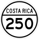 National Secondary Route 250 shield}}