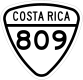 National Tertiary Route 809 shield}}