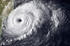 Hurricane Anita near its Mexican landfall