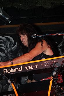 Martin Gerschwitz with Iron Butterfly in Prague on 7 October 2010