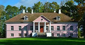 Main building of Järlepa Manor