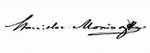 Moniuszko's signature