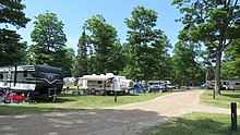 State park campground