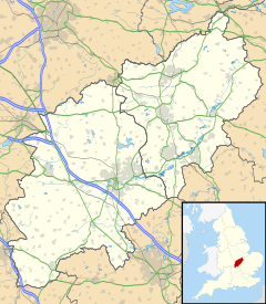 Silverstone is located in Northamptonshire