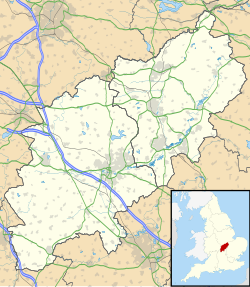 Wythmail is located in Northamptonshire