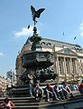Piccadilly Circus fountain