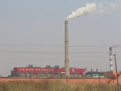 汗乌拉区的第3发电厂