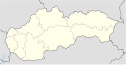 班斯卡什佳夫尼察在斯洛伐克的位置