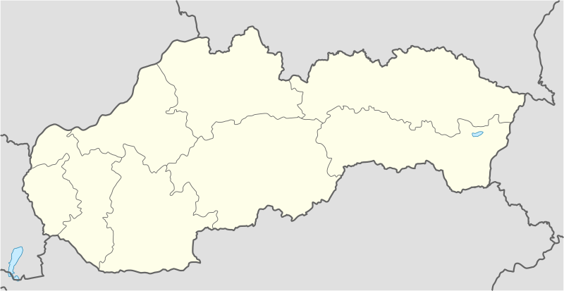 2012–13 Majstrovstvá regiónu is located in Slovakia