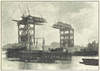 Tower Bridge under construction from History of the Tower Bridge, 1894