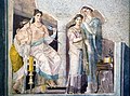 Image 45Dressing of a priestess or bride, Roman fresco from Herculaneum, Italy (30–40 AD) (from Roman Empire)