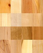 16 wood samples