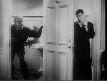 A screenshot featuring Lon Chaney and Lou Costello