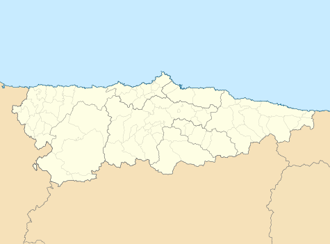 2015–16 Tercera División is located in Asturias