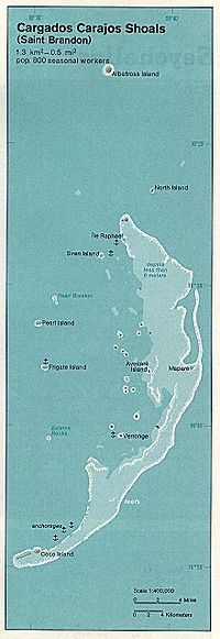 聖布蘭登群島的位置