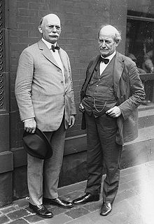 Charles W. Bryan at left; William Jennings Bryan at right.