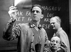 Ingmar Bergman, first president of the European Film Academy