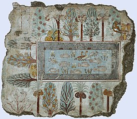 The Garden, fresco from Nebamun tomb