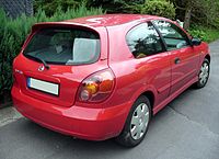 2003–2006 Nissan Almera 3-door