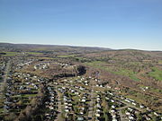 Aerial view of North-west end