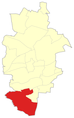 Location of Makoszowy within Zabrze