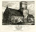 Pakenham Church by Henry Davy (1827)