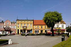 The Pobiedziska market square