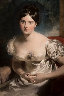 Portrait of the Countess of Blessington by Thomas Lawrence, 1822