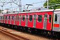 "Q Seat" cars on the Toyoko Line in April 2023