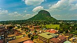 Geological Monument , with rock shelters/ scenic landscape. A tourist attraction .