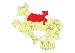 Location within Álava