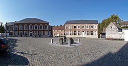 Beauvechain town square and hall