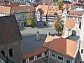 Castle courtyard