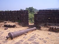 Artillery remains.