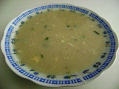 奶油蚕豆汤