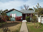 The Monterey Style House built in the early 1900s and located on 5820 W. Northview Ave. Catlin Court Historic District of Glendale, Az. Reference #92000680 and extended reference #07001088.