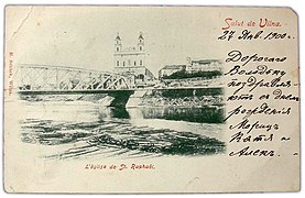 Bridge at the end of 19th century