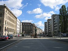 View of Mohrenstraße, facing east