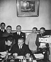 Signing of the Molotov-Ribbentrop Pact