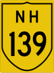 National Highway 139 shield}}