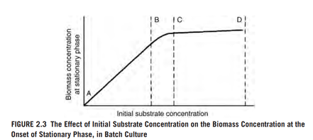 Onset of stationary phase