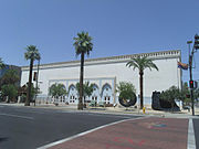 El Zaribah Shrine Auditorium (now the Polly Rosenbaum Building) located at 1502 W. Washington St.