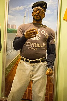 Wax Figure of Percy Green at the Griot Museum of Black History