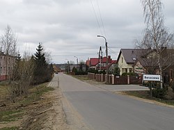 View of Barszczewo, April 2010