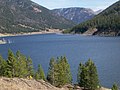 Image 13Quake Lake was created by a landslide during the 1959 Hebgen Lake earthquake. (from Montana)