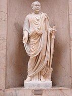 Statue in the Louvre labelled as Vitellius.[58]