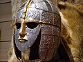 Image 42Anglo-Saxon helmet from the Sutton Hoo ship burial, 625 AD (replica) (from History of England)
