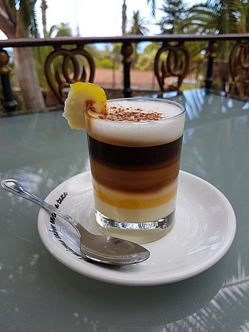 A Barraquito drink