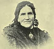 Celia Barrios de Reina, mother of general Reina Barrios and sister of former president Justo Rufino Barrios. 1897.
